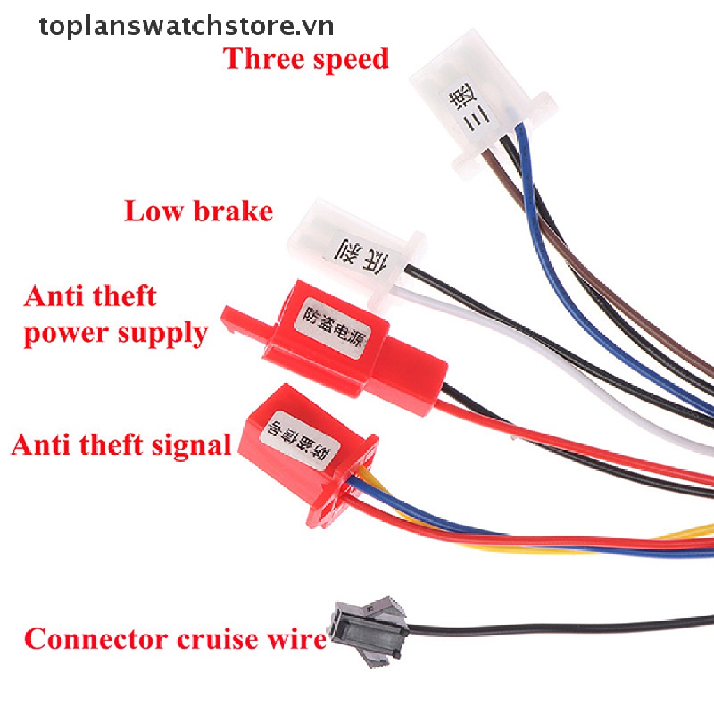Bộ Điều Khiển Tốc Độ Động Cơ Không Chổi Than 36V / 48V 350W