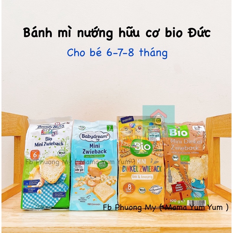 Date 3,6/2024  Bánh mì hữu cơ cho bé từ 6 tháng ăn dặm nấu soup, cháo của Đức