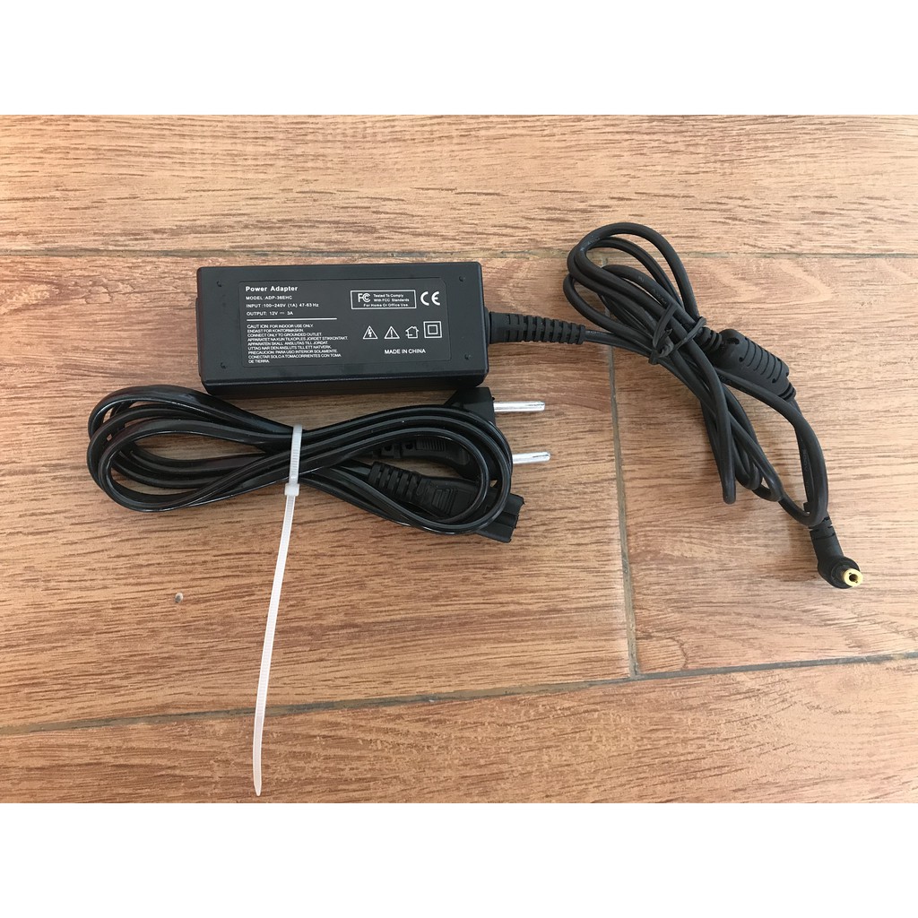 Nguồn màn hình máy tính, router, modem 12V 2a, 2.5a, 3a Jack cắm 5.5x2.1mm