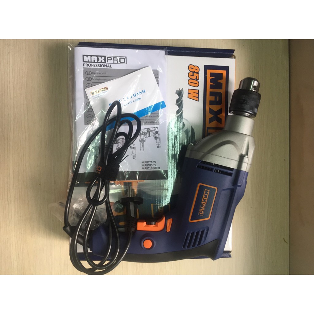 Máy khoan điện maxpro 850w
