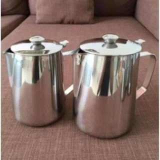 Ca đánh sữa inox 304 có nắp 1 lít ,2 lít.