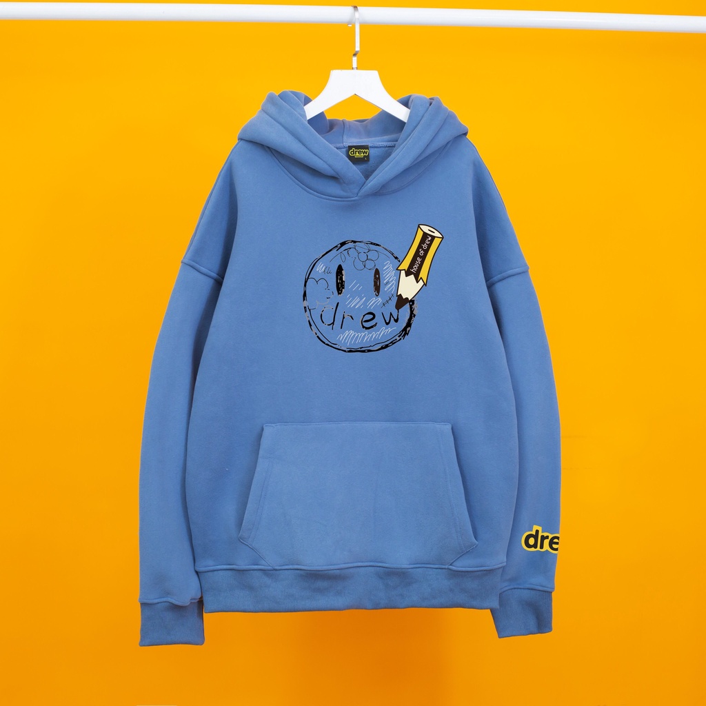 Áo nỉ Hoodie Drew BÚT CHÌ Hogoto shop , Áo hoodie nam nữ nỉ bông cotton