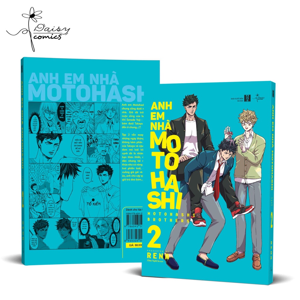 Sách - Anh Em Nhà Motohashi Tập 2 - AZVietNam