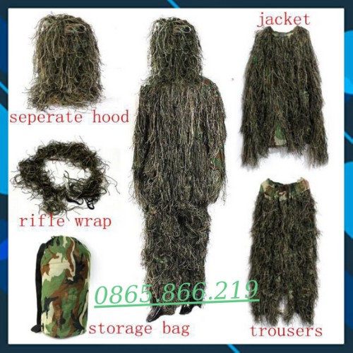 Bộ Quần Áo Ngụy Trang Tua Đống Rơm | BigBuy360 - bigbuy360.vn