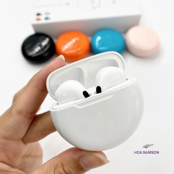 Tai Nghe Bluetooth Air Pro 6 Cảm Biến Đa Điểm, Định Vị, Check Setting, Đổi Tên