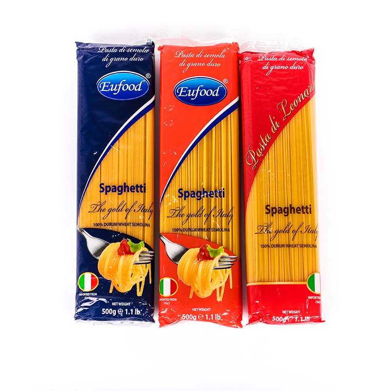 Mỳ ý Spaghetty Xanh EUFOOD 500g - Nhập Khẩu Chính Hãng