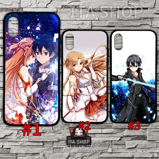 Ốp Lưng Kirito x Asuna - Sword art online Ốp Anime Ip 5s 6 6s 6s+ 7+ 8+ X Xs Xr 11 11 pro max 12 12 pro max 13