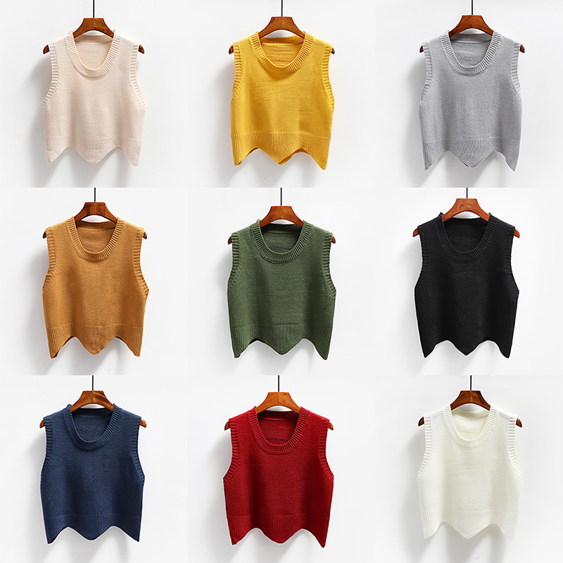 Áo Sweater Sát Nách Dáng Rộng Kiểu Hàn Quốc Thời Trang Xuân Thu Cho Nữ