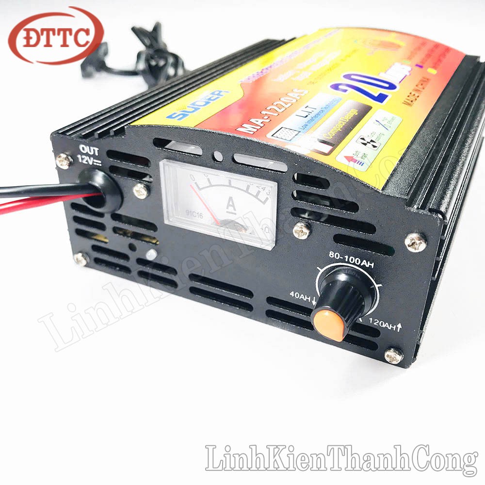 Sạc Acquy Thông Minh Suoer 12V 20A Ma-1220As (Chính Hãng)