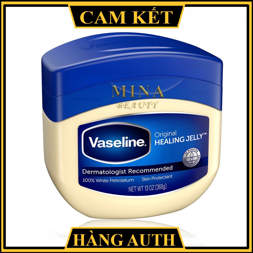 Vaseline dưỡng ẩm [Da mịn màng 100%_Hàng Auth] Sáp dưỡng da đa năng Vaseline 49g Original của Mỹ