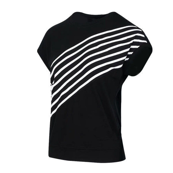 Áo Thun Tay Ngắn Cổ Tròn Dáng Rộng Thời Trang Cho Phụ Nữ Trung Niên