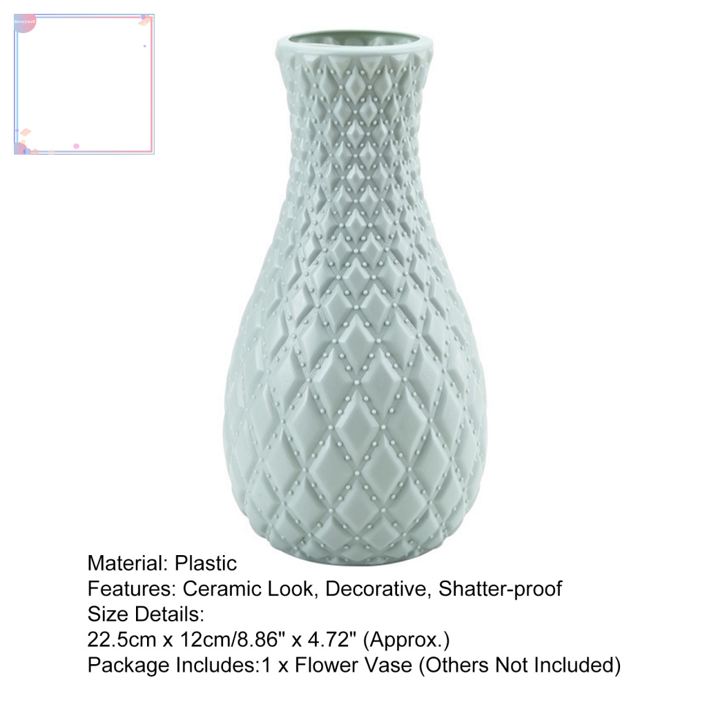 Bình Cắm Hoa Bằng Nhựa Trọng Lượng Nhẹ Tiện Dụng