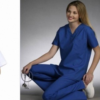 Bộ quần áo phẫu thuật cao cấp,xanh dương