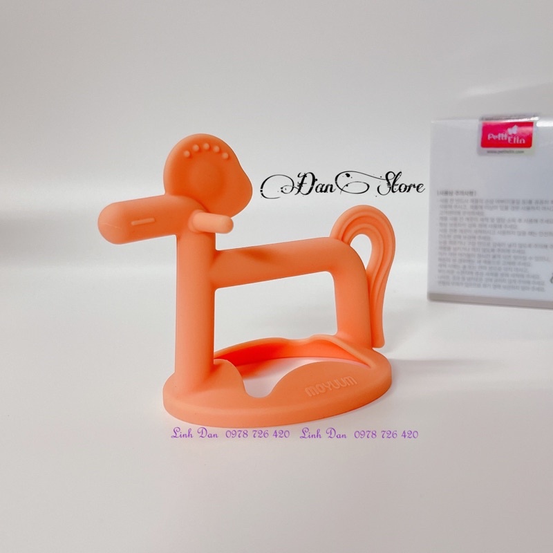 Gặm nướu Silicon Moyuum Sao, Pony, Chim chính hãng Hàn Quốc, gặm nứu trong giai đoạn mọc răng siêu mềm cao cấp cho bé