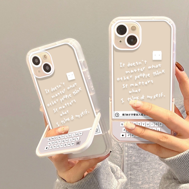 Ốp Điện Thoại Silicon TPU Mềm Chống Sốc Có Giá Đỡ Cho IPhone 13 Pro MAX 12 11 Pro MAX XR X XS MAX 7 8 Plus 6 6S 12