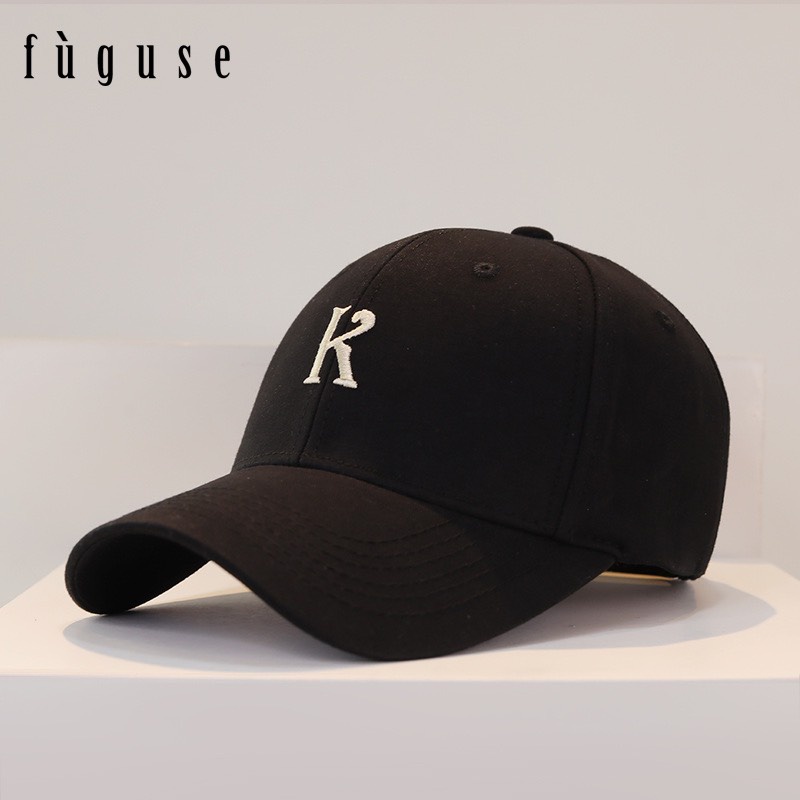 Mũ Lưỡi Trai Nón Kết Nhung Cao Cấp Thêu Chữ K 449 Phong Cách Ulzzang Form Unisex Nam Nữ - Hazo