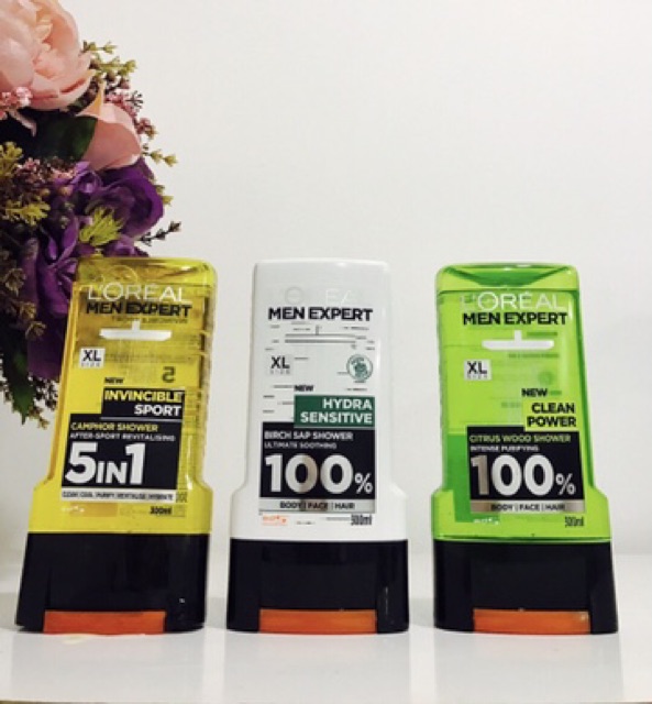 Tắm gội xả L'oreal Men 5 in 1-300ml