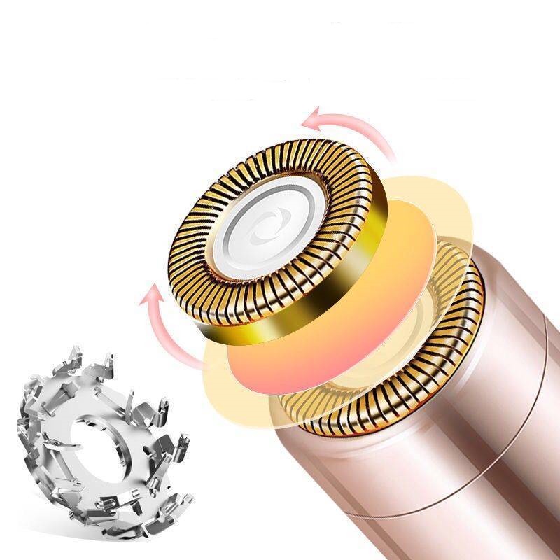 Bút Tỉa Lông Mày, Máy Tỉa Lông Mày Cao cấp ,Thiết kế Nhỏ gọn, đẹp, rẻ,cạo lông - Bút cạo lông mini đa năng 4 Trong 1 Sạc USB Không Đau Tiện Dụng