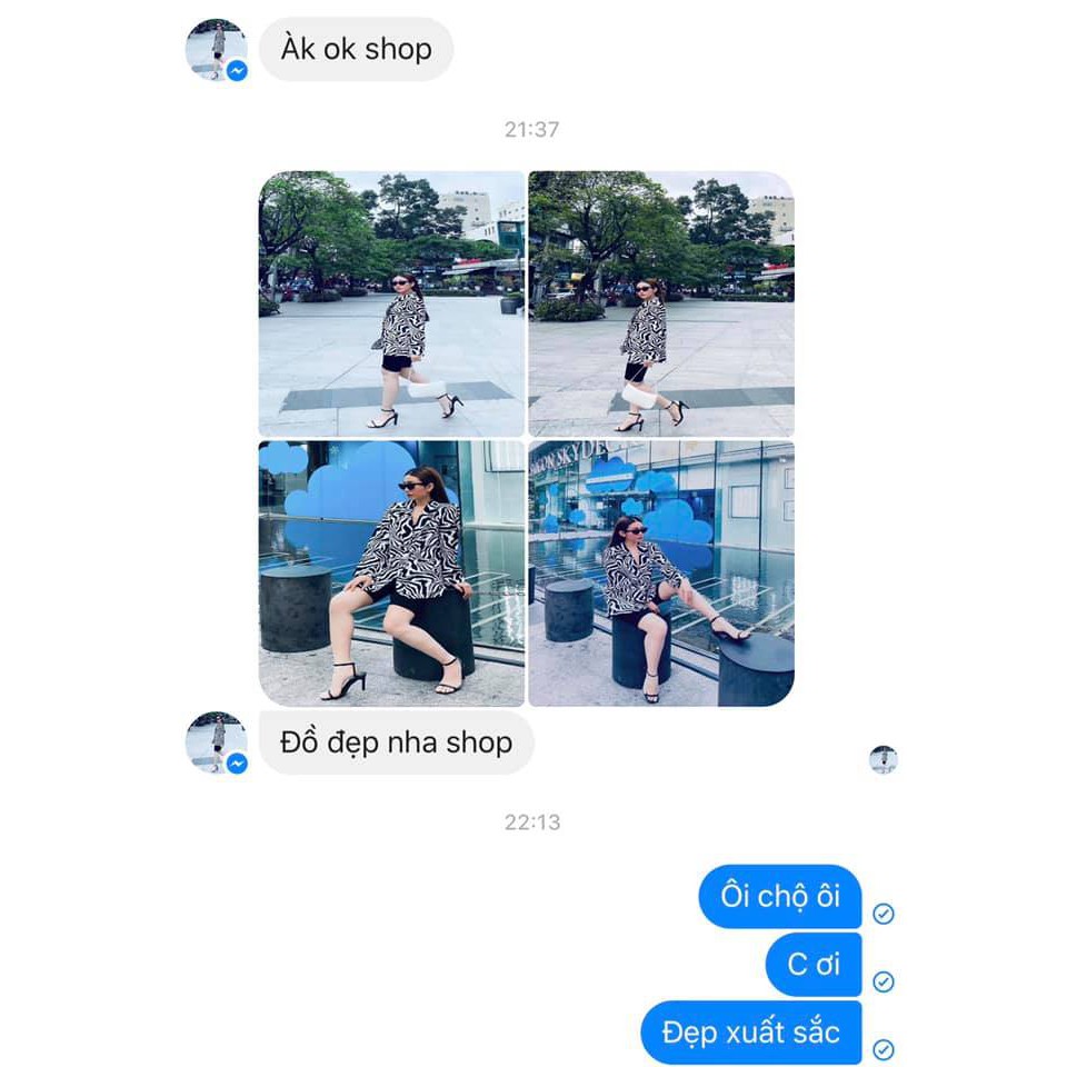 |TANTALIZING| Áo vest họa tiết ngựa vằn