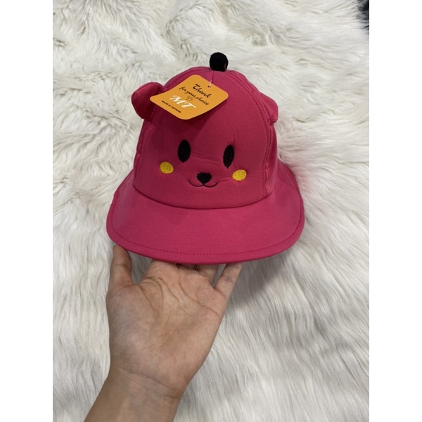 mũ tai sừng bé trai gái từ 2 đến 5 tuổi ,mũ vành cho bé