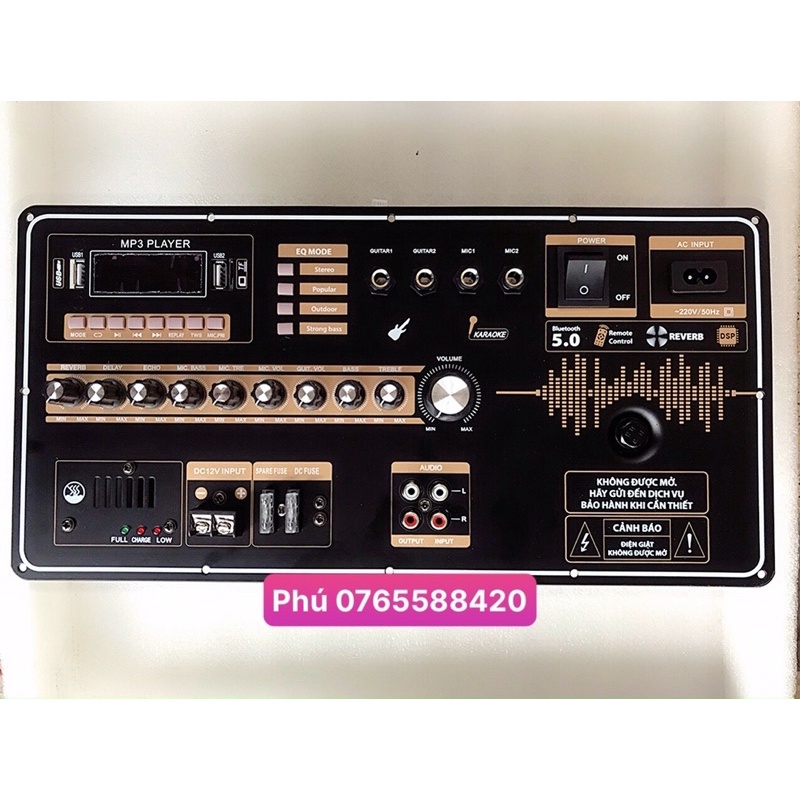Mạch Loa Kéo DSP T21 Echo Reverb 520w cao cấp