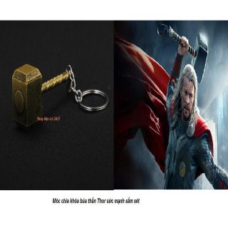 Móc khóa siêu anh hùng búa Thor – Móc chìa khóa marvel avenger