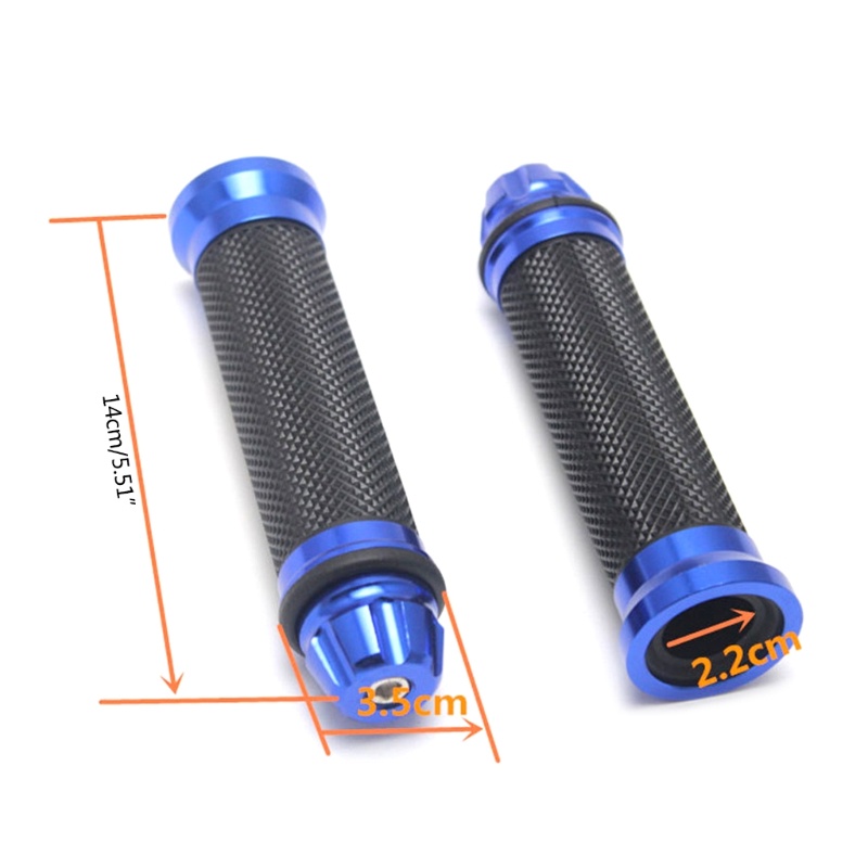 1 Cặp Tay Cầm 7 8 22mm Kèm Nắp Đậy Cho Xe Máy ATV