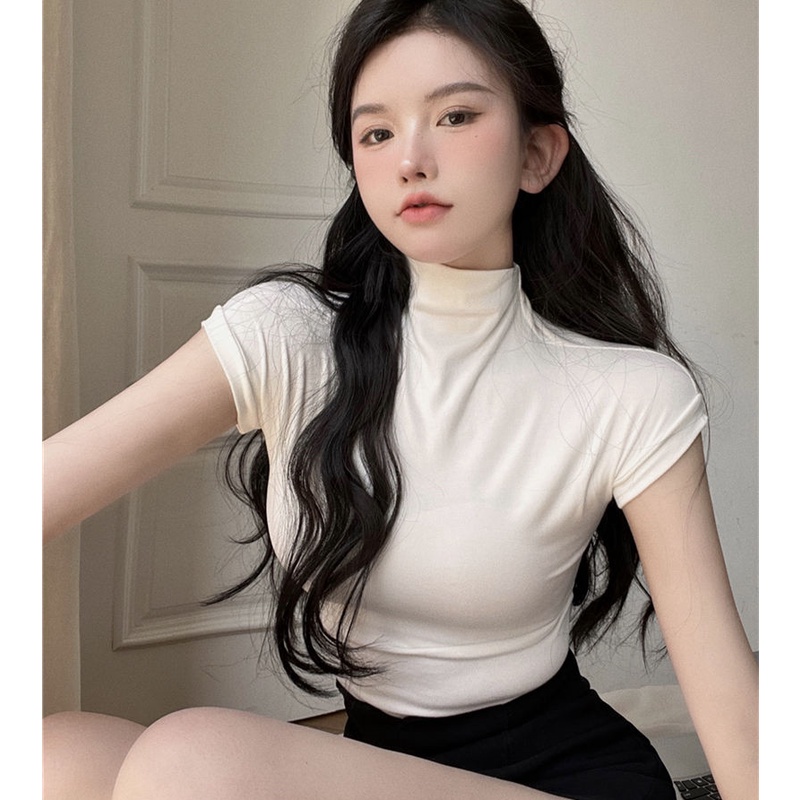 Áo Thun Ba Lỗ Dáng Ôm Màu Trơn Thời Trang Mùa Thu