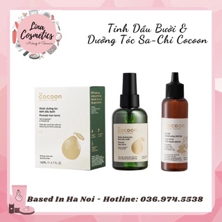 Tinh Dầu Bưởi Dưỡng Tóc Cocoon & Tinh Chất Dưỡng Tóc Sa-Chi Cocoon