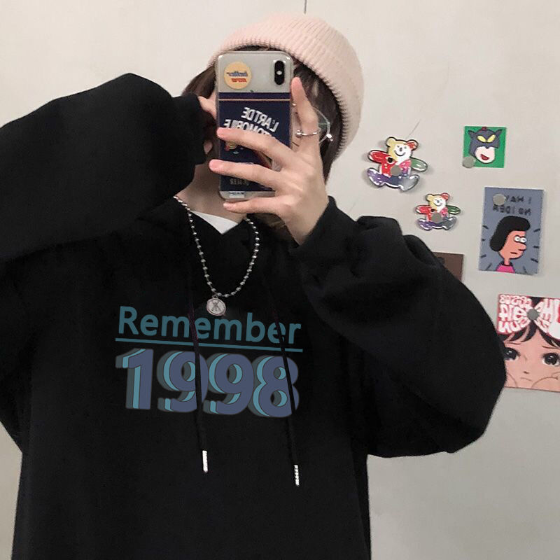 Áo Hoodie Dài Tay Phong Cách Hàn Quốc Trẻ Trung Dành Cho Nữ