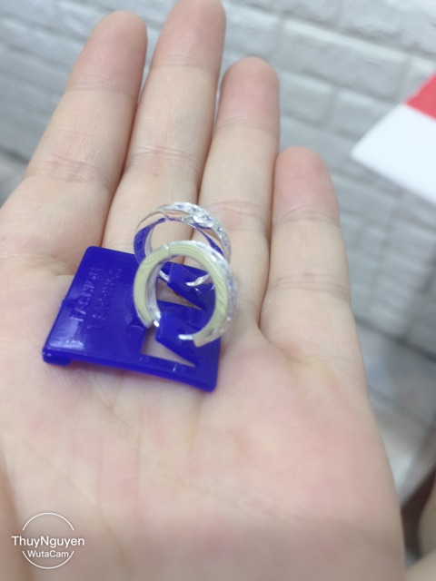 Khuyên tai tròn bạc Nmj, có video