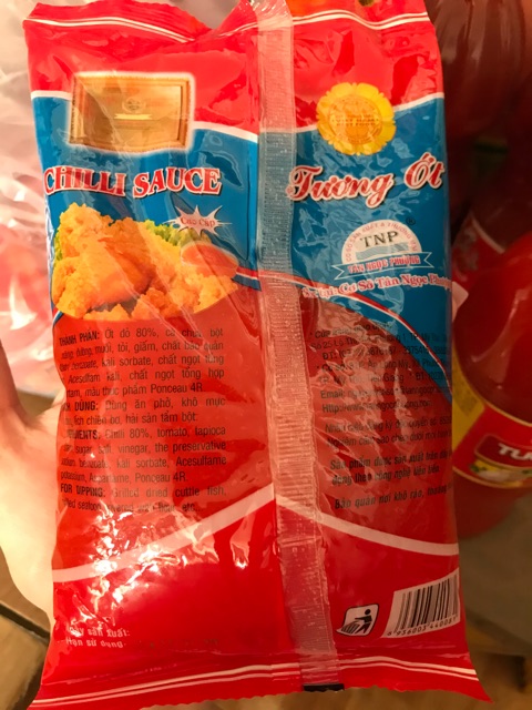 Tương ớt hiệu ông già gói 500g