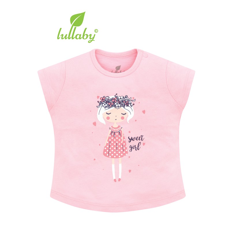 Lullaby Áo cộc tay cài vai BG - NH618P - BST SẮC MÀU LULLABY