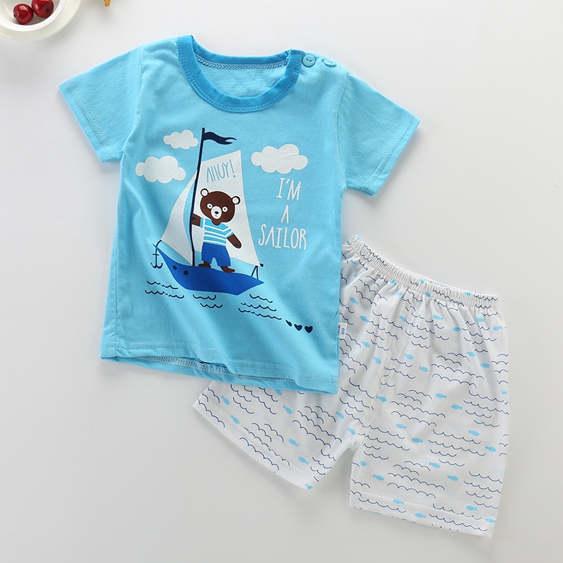 Bộ Đồ Ngủ Pijama Kiểu Dáng Xinh Xắn Dễ Thương Cho Các Bé