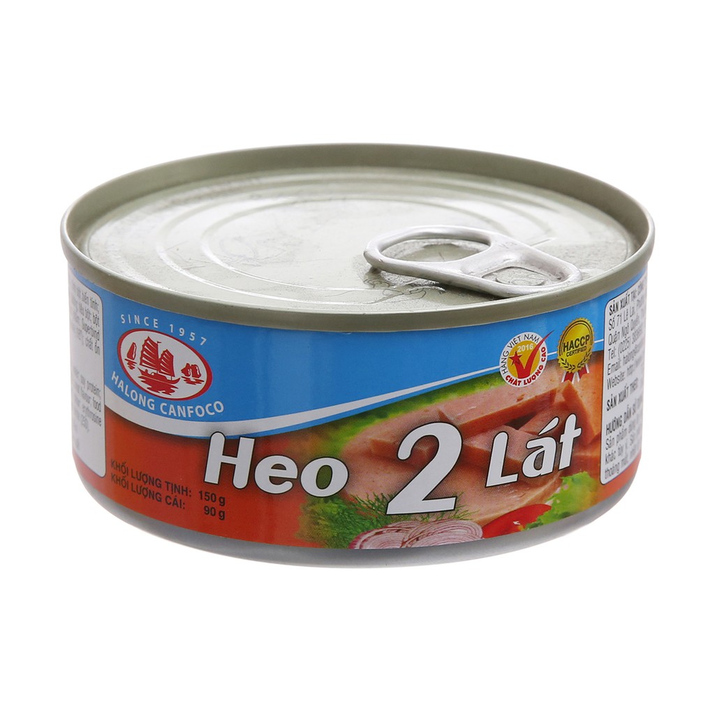 [Mã SRJULY1215 giảm 20K đơn 50K] 6 Hộp Heo hai lát Hạ Long hộp 150g/hộp | BigBuy360 - bigbuy360.vn