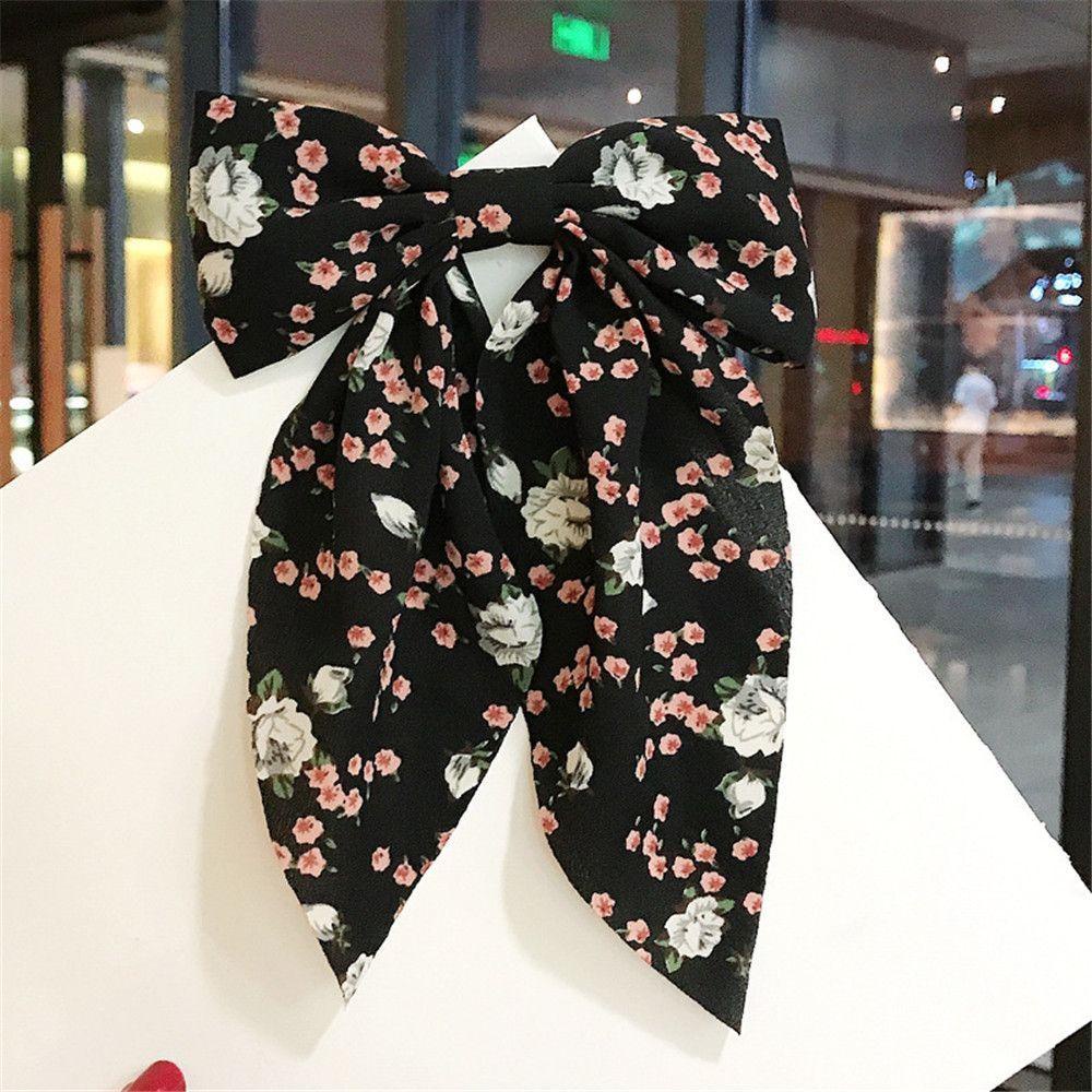 1 Kẹp Tóc Hình Nơ Ruy Băng Lớn Cho Nữ