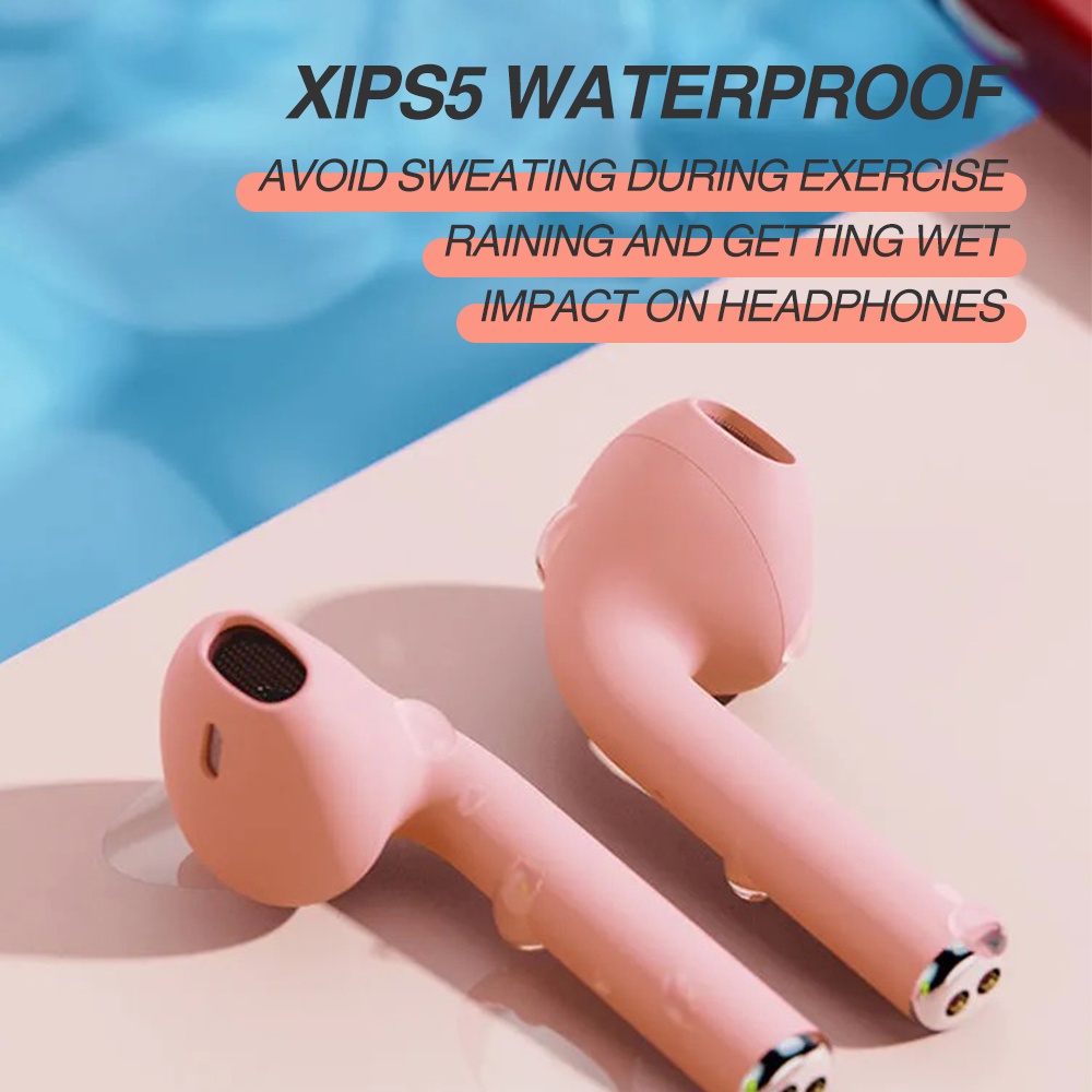 Tai nghe TWS ko dây bluetooth Inpods 12 I12Pro âm thanh HiFi chống thấm nước màu macaron dành cho ip,ĐT táo/Android