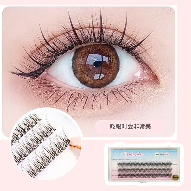 Lông mi giả cong SUAKE cao cấp thoải mái cho nữ