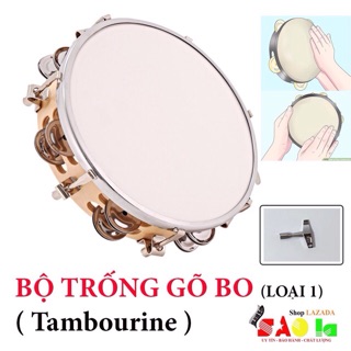 Trống lắc tay - lục lạc gõ bo- Tambourine Yamaha