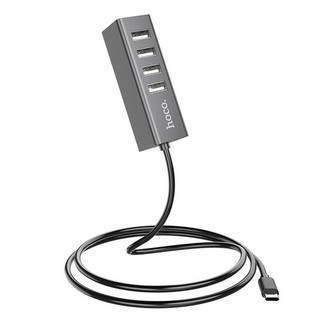 Bộ Chuyển Đổi Hub Chia 4 Cổng Usb Hoco Hb1 - Tiện Lợi Đa Năng - Chính Hãng - Bảo Hành 6 Tháng