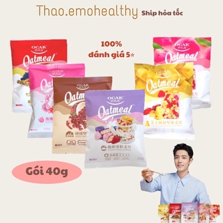 NGŨ CỐC OCAK - TIÊU CHIẾN GÓI 40G NGŨ CỐC ĂN SÁNG , ĂN VẶT HÔ TRỢ GIẢM CÂN