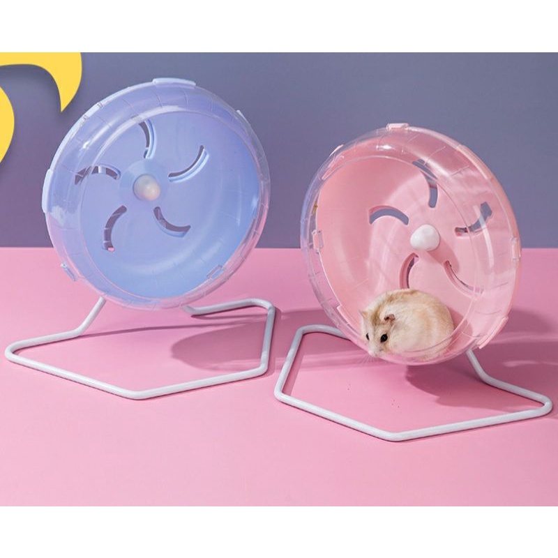 Wheel nhựa silent đa sắc màu cho hamster