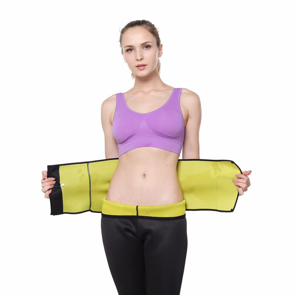 Đai quấn giảm mỡ bụng Hot Shapers đen hồng size S/M-SKU-DAIQUANSM-va