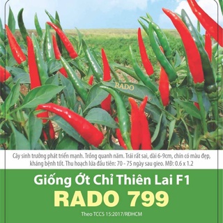 Hạt giống ớt hiểm sai trái gói 30 hạt