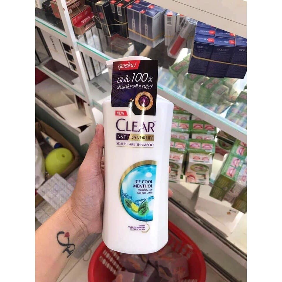 Dầu gội Clear BẠC HÀ  450ml phiên bản giới hạn mới 2023