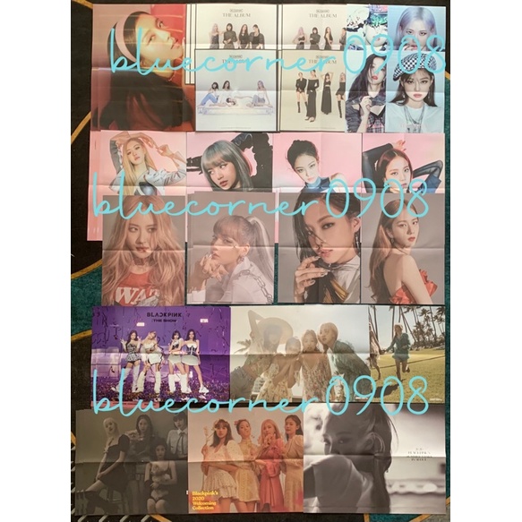 (có sẵn,giá rẻ,mới) poster gập Jennie Jisoo kill this love album blackpink