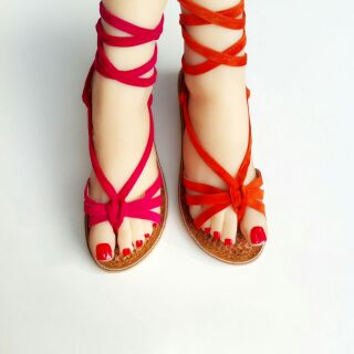 [SALE OFF ] Giày sandal nữ cột dây cá tính
