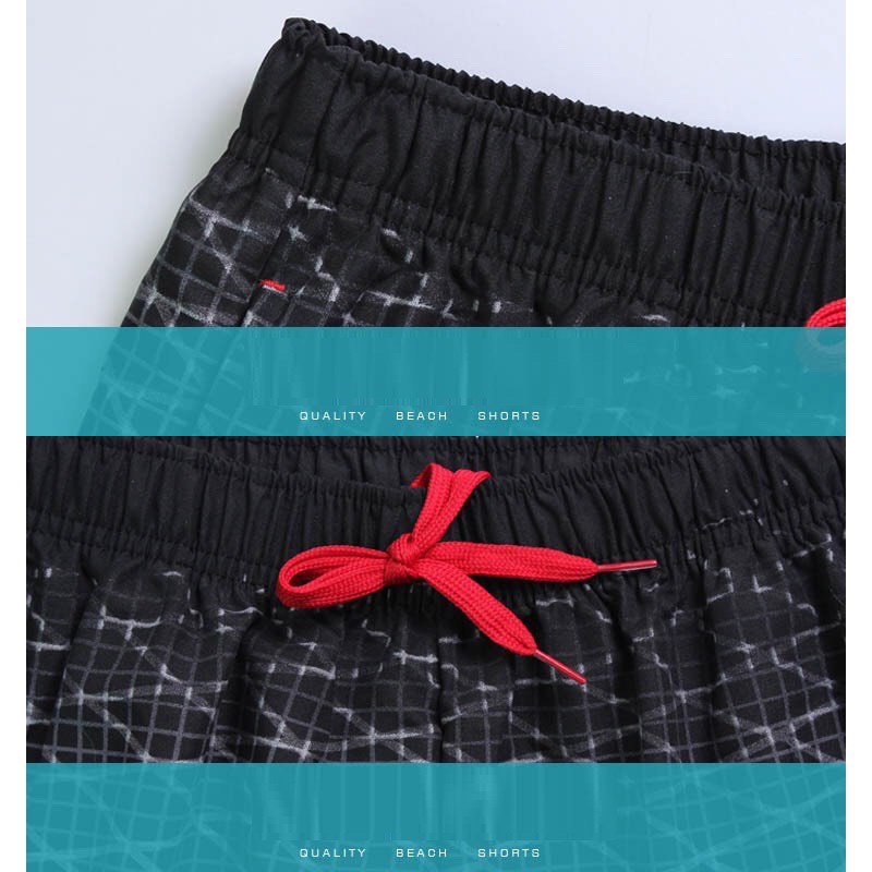 Quần bơi nam lửng, quần đi biển lửng ST3 hoa văn, quần đi bơi mau khô, thoáng khí chất liệu cao cấp | BigBuy360 - bigbuy360.vn