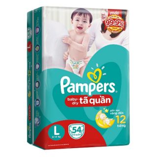 Tã quần pamper size m60 l54 xl48