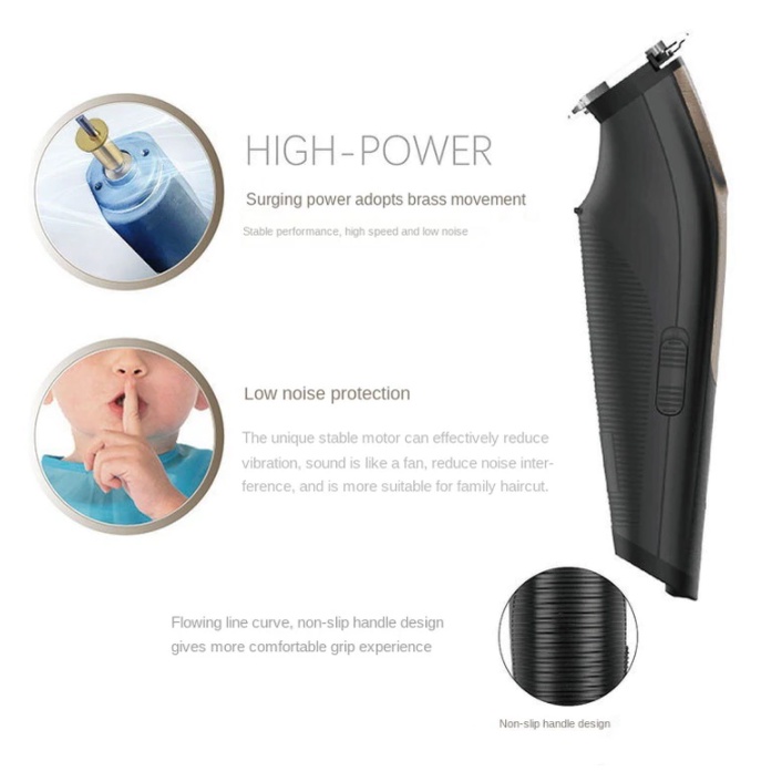Tông đơ cắt tóc DSP TS-90127,nhỏ gọn, chuyên nghiệp, 3W, Lithium-ion, Beard Trimmer for Men Hair Trimmer Electric Shaver
